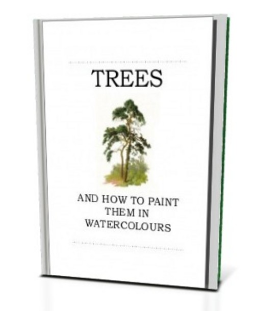 Product picture TREES AND HOW TO PAINT THEM IN WATERCOLOURS  -AAA+++